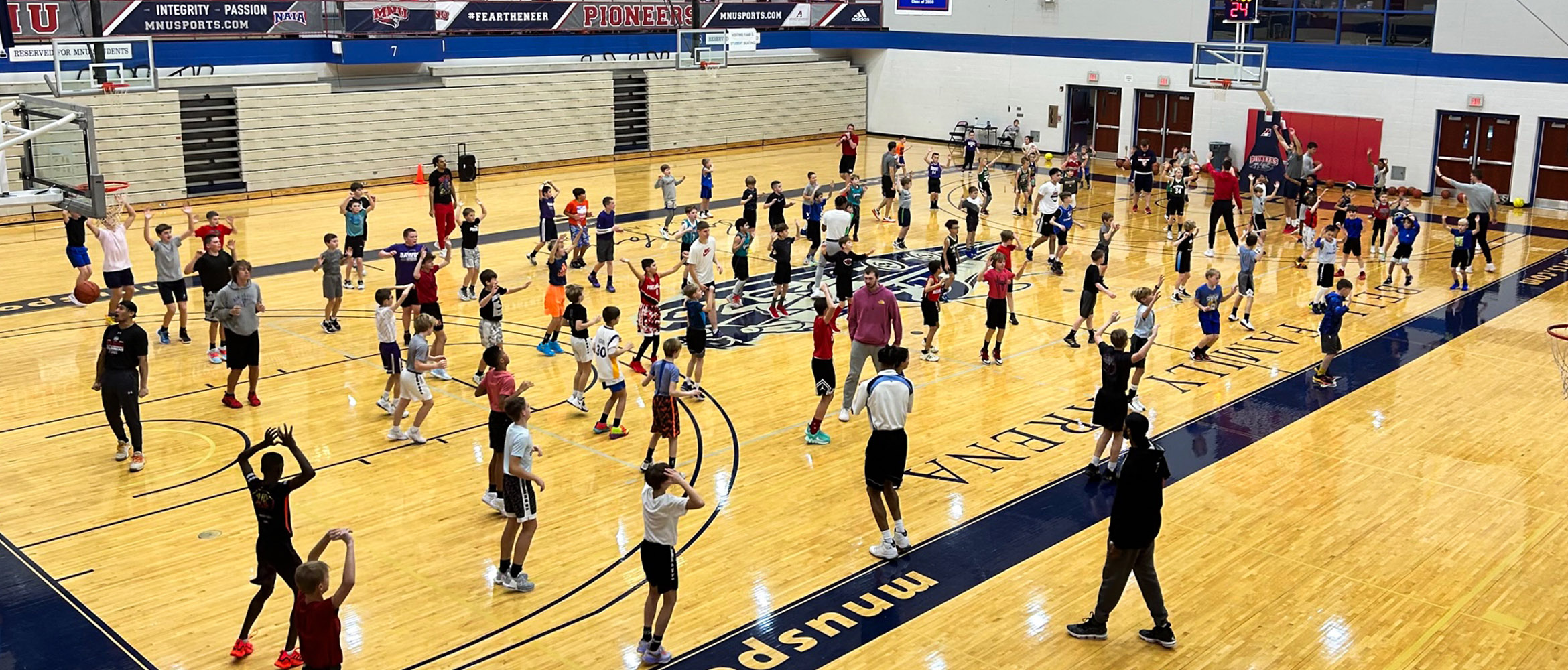Basketball Camp Gym